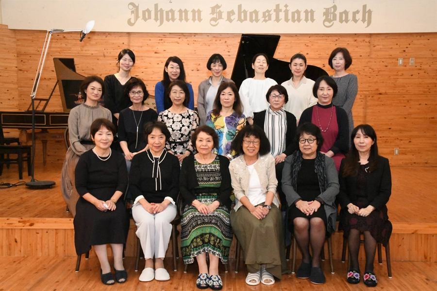 ピアノ指導者の研究会のみなさんと